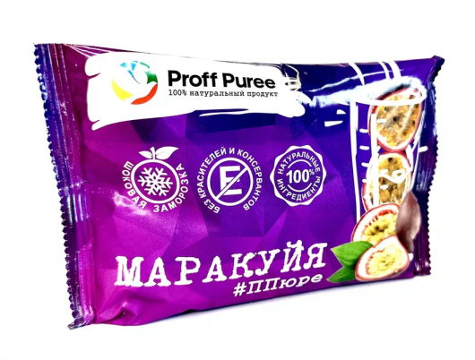 Пюре Proff Puree маракуйя 0,25 кг замороженное