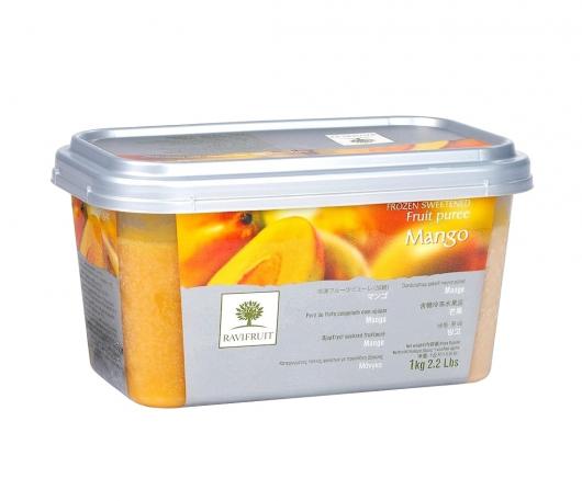 Пюре манго Ravifruit 1 кг замороженное 3 шт